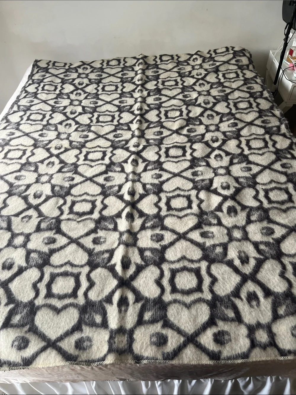 Blanket 59”W x 79”L Reversible